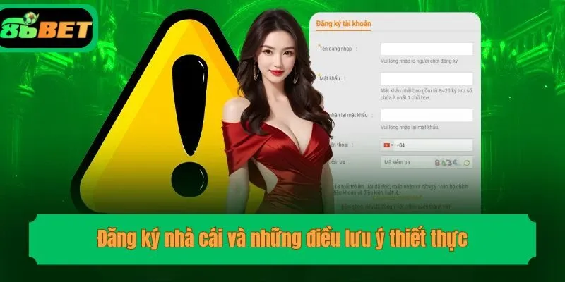 Đăng ký nhà cái và những điều lưu ý thiết thực